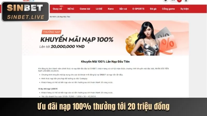 Thưởng nạp tiền b88